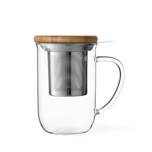 Minima | Balance Glass Infuser Mug